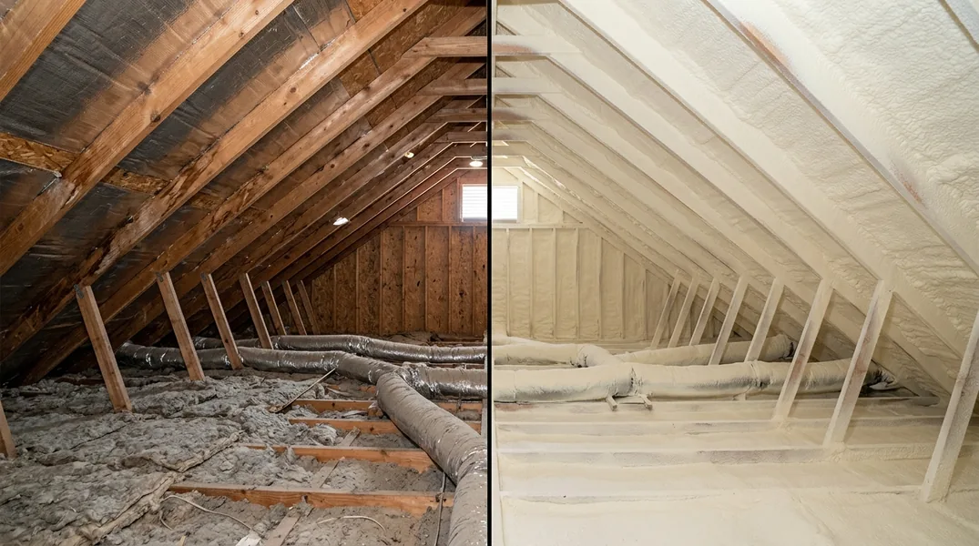 Result spray foam insulation in Houston - Houston Spray Foam Insulation
