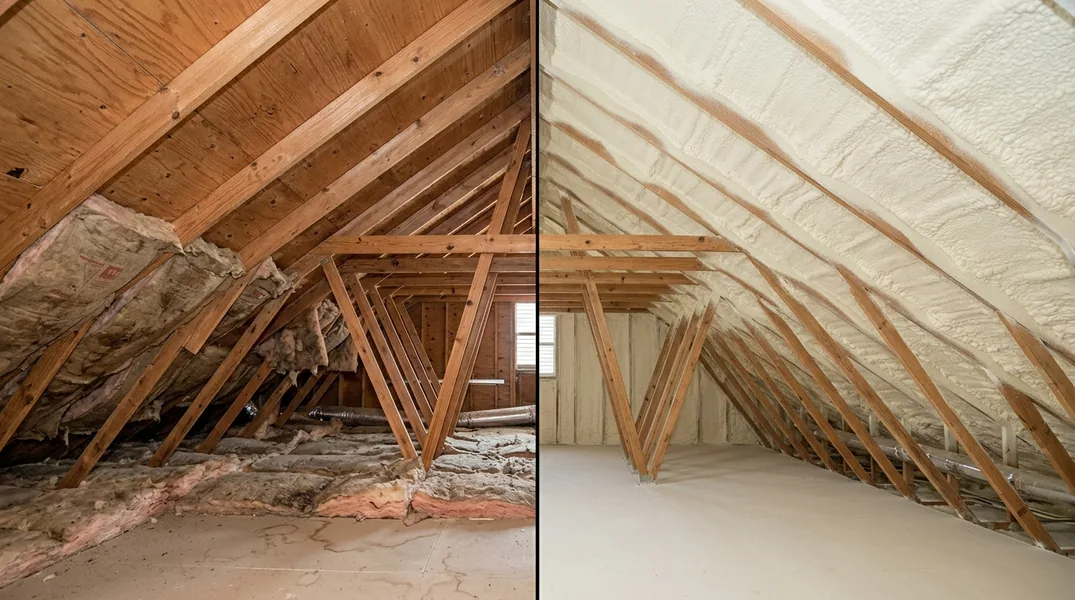Result spray foam insulation in Houston - Houston Spray Foam Insulation