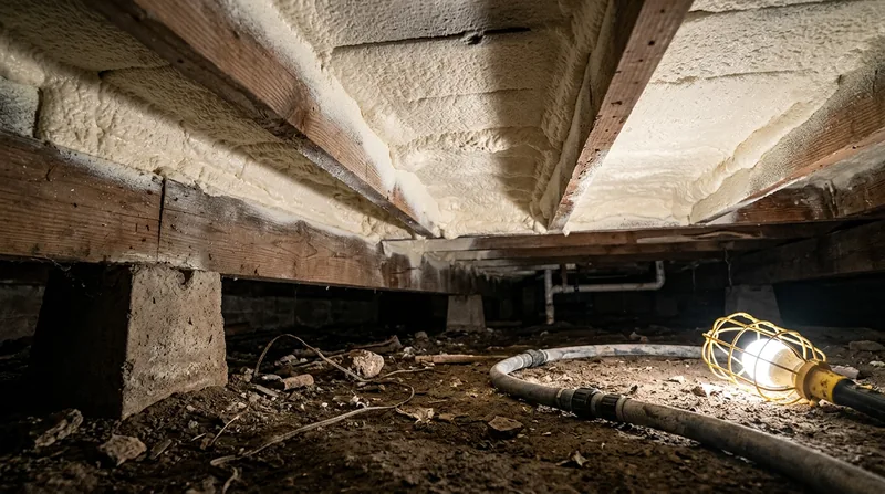 Crawl Space Spray Foam Insulation Houston